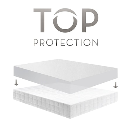 Malouf Sleep Tight SL20KKNS King Sleep Tight Non-Slip Mattress Grip Pad, Del Sol Furniture