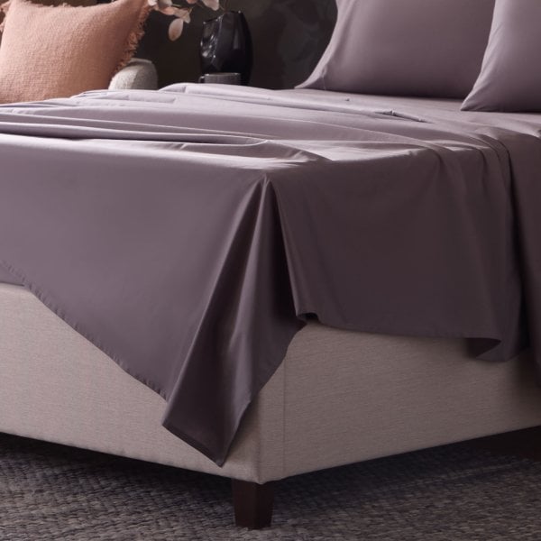 Charcoal Classic Cotton King Sheet Set