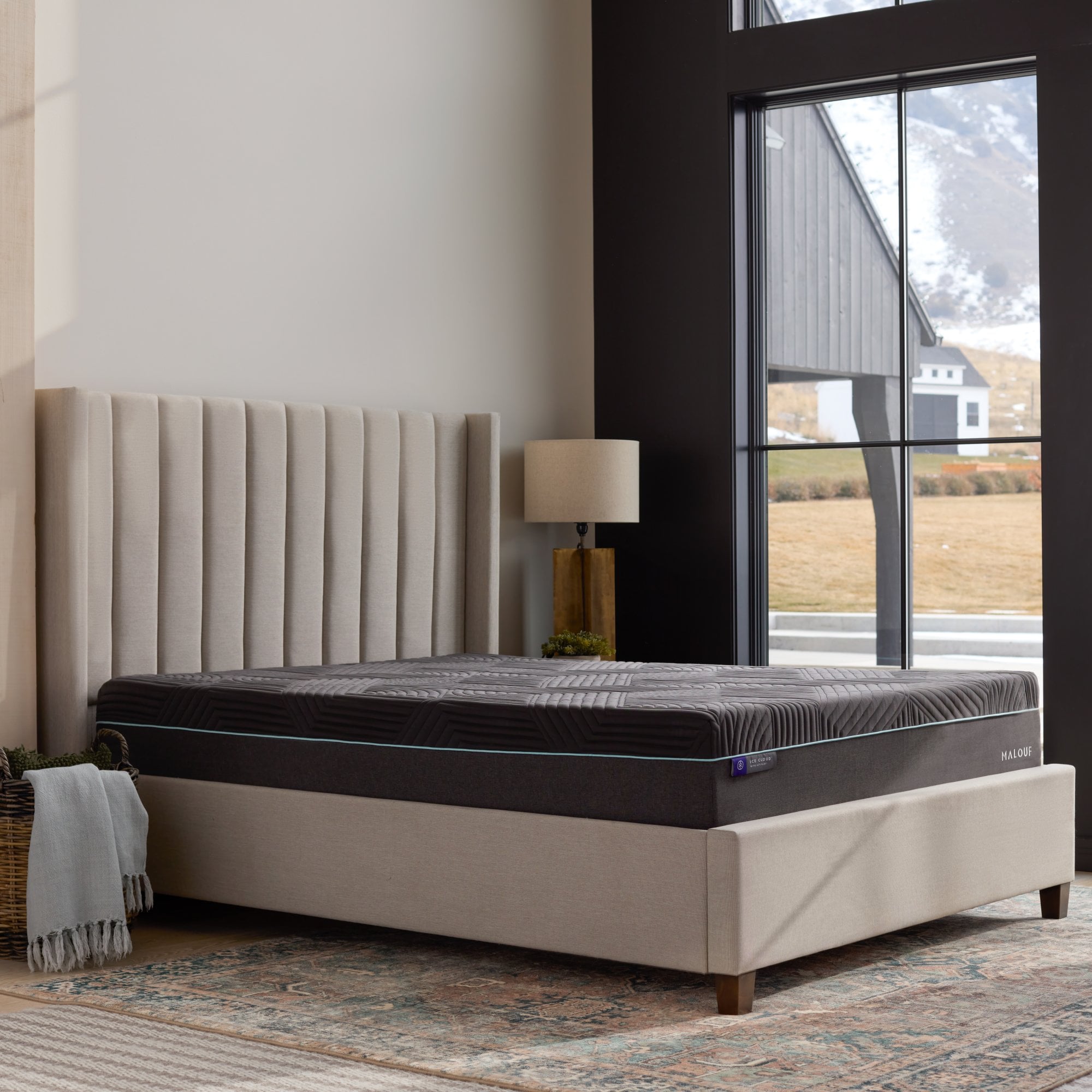Malouf Ice Cloud Hybrid Mattress Full Mattress