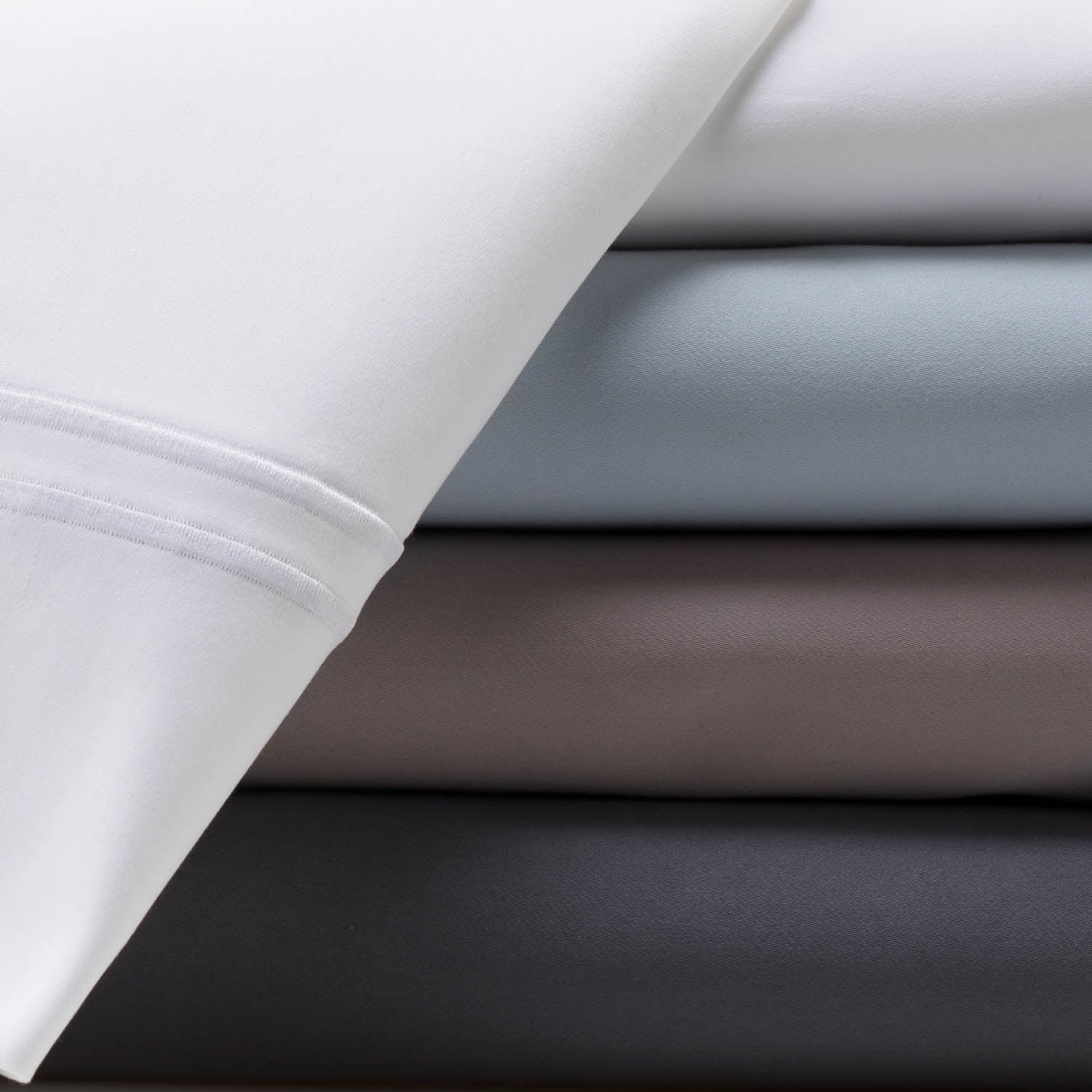Queen Charcoal Cotton Sheets Pillowcase