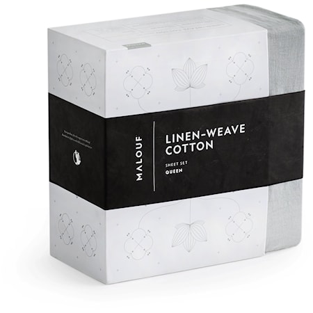 Q Sand Linen-Weave Cotton