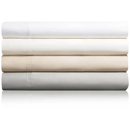 Q Ivory 600 TC Cotton Blend Pillowcase