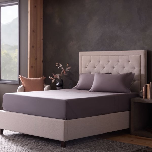 Charcoal Classic Cotton King Sheet Set