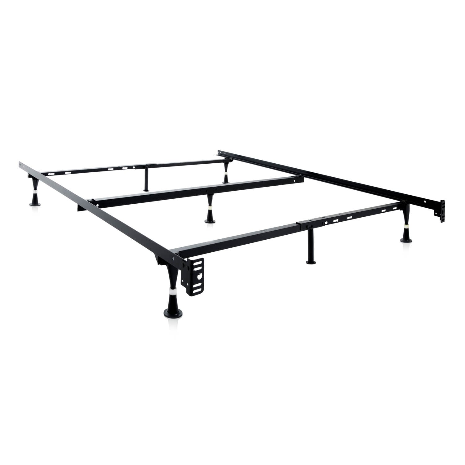 Adjustable steel clearance bed frame