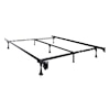 Malouf Queen/Full/Twin Adjustable Bed Frame Wheels  Q/Full/Twin Adj Bed Frame