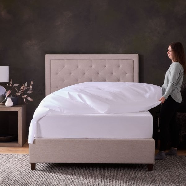 Malouf Classic Cotton Sheet Set White Classic Cotton Twin XL Sheet Set