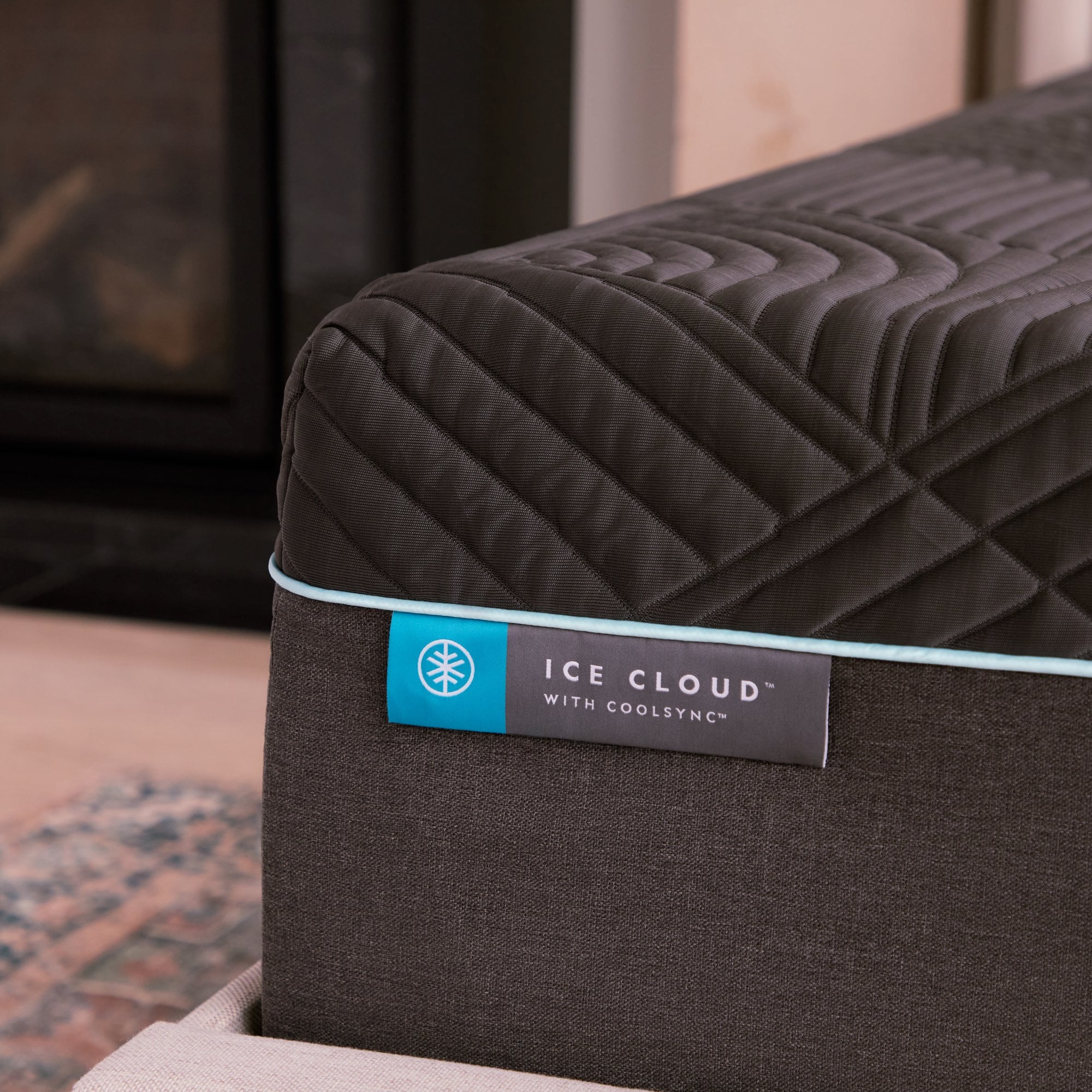 Malouf Ice Cloud Mattress With CoolSync MM14CKIC38GH Cal King Ice Cloud ...