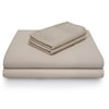 Malouf Rayon From Bamboo Pillowcase Queen Driftwood Pillowcase