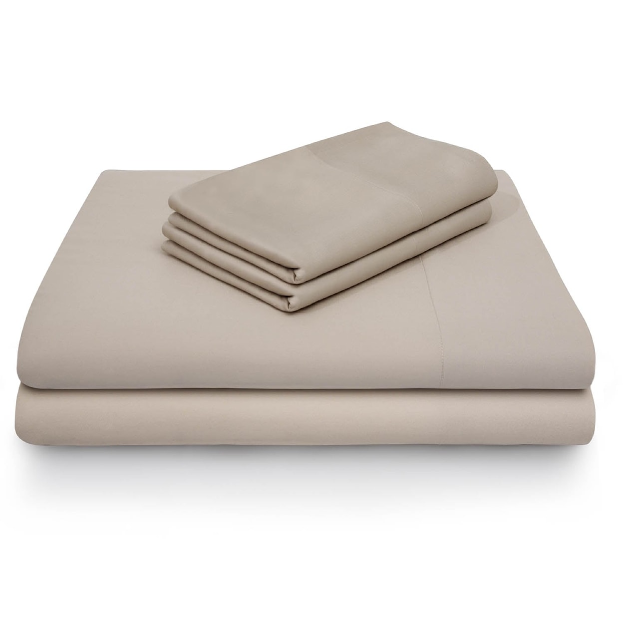 Malouf Malouf BAMBOO GREY KING FITTED AND TOP | SHEET