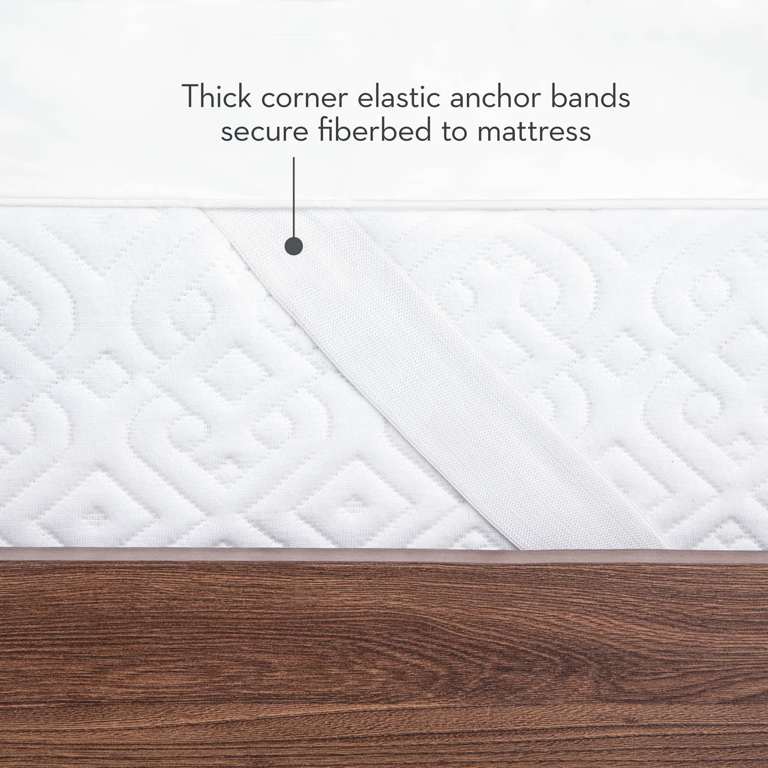 Malouf 3 Inch Down Alternative Mattress Topper Full Down Alternative Mattress Topper