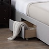 Malouf Watson CK oat Watson Platform Bed Base