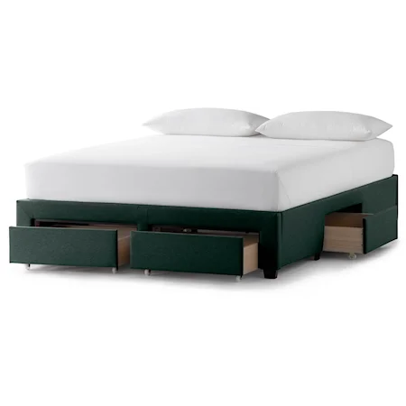 Q Spruce Watson Platform Bed Base