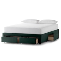 Full Spruce Watson Platform Bed Base