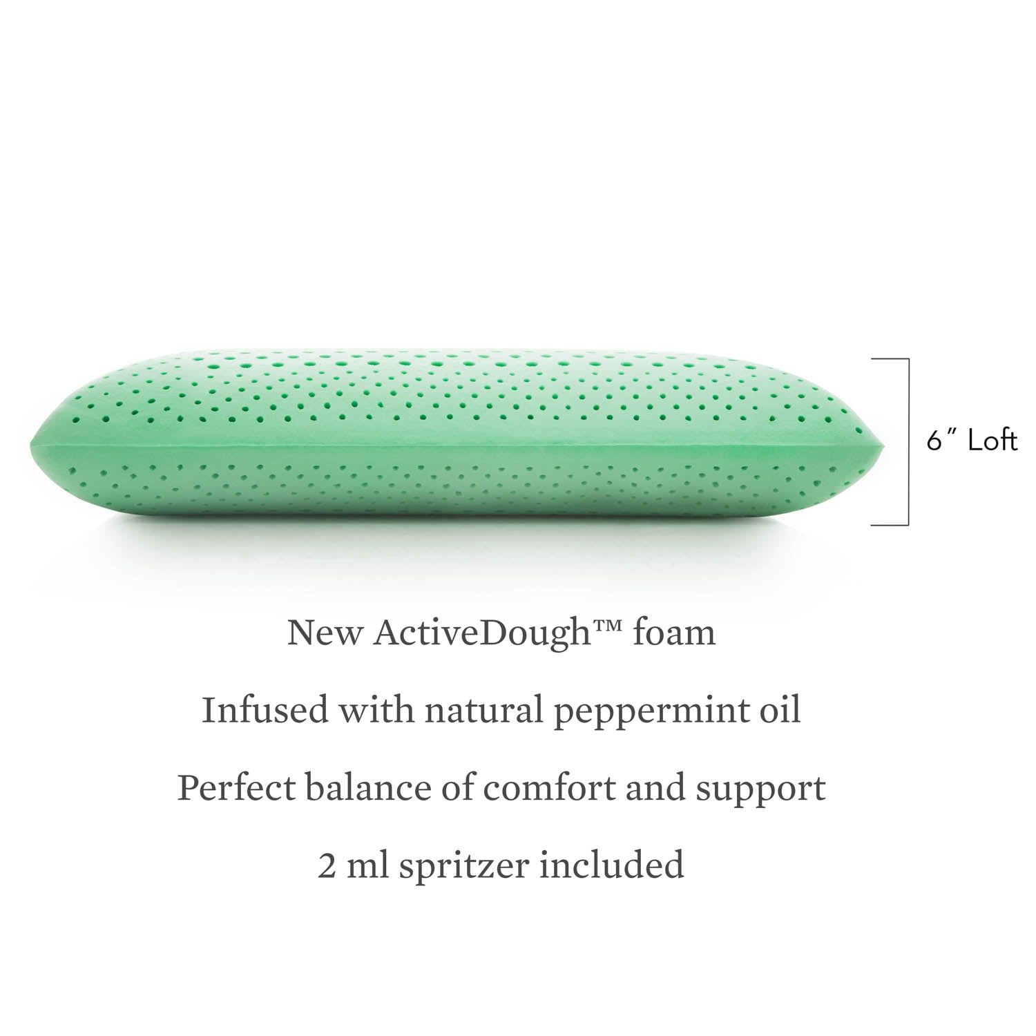 Queen Zoned ActiveDough™ + Peppermint Pillow