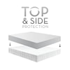 Malouf Five 5ided® Smooth Protector Twin Mattress Protector