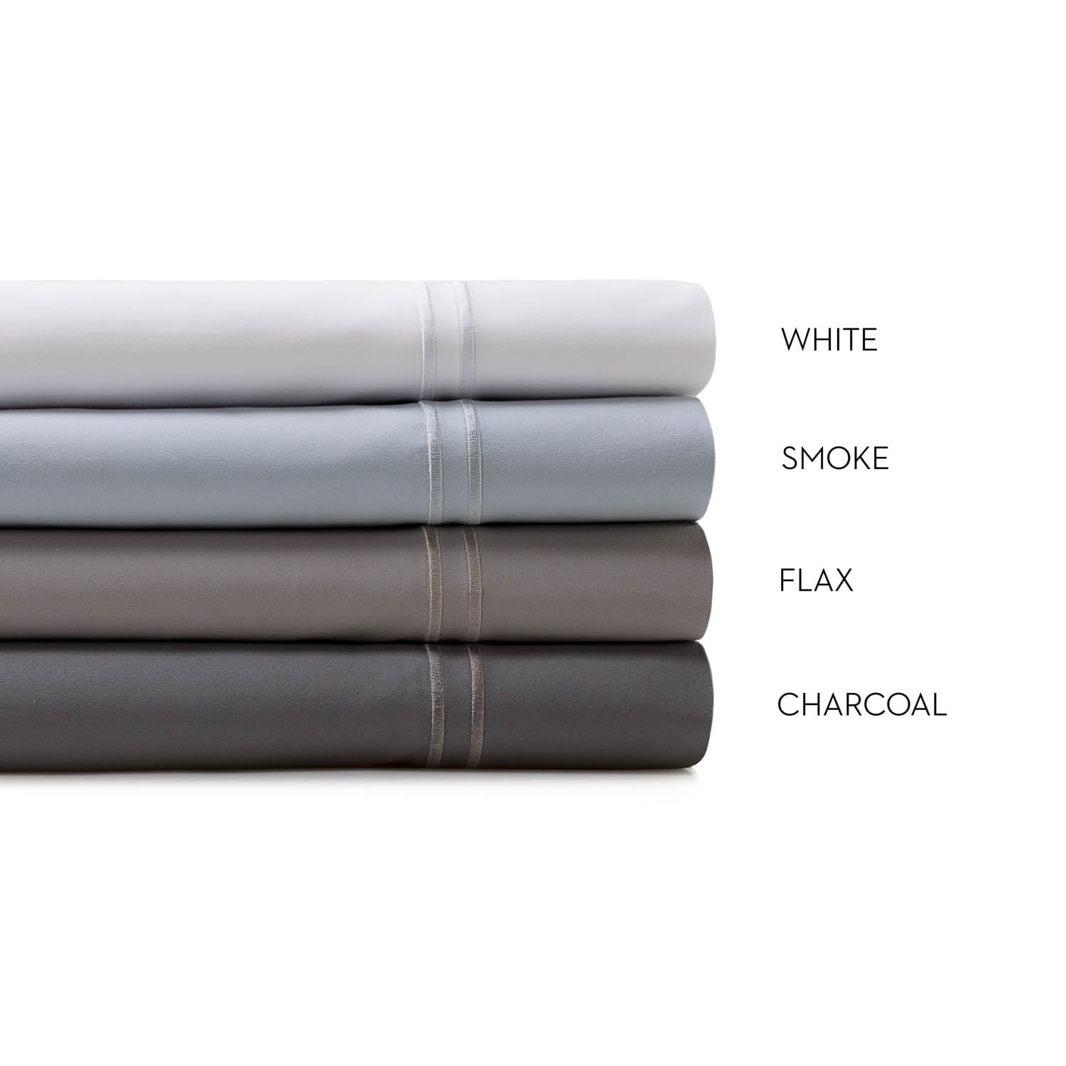 Queen Charcoal Cotton Sheets Pillowcase