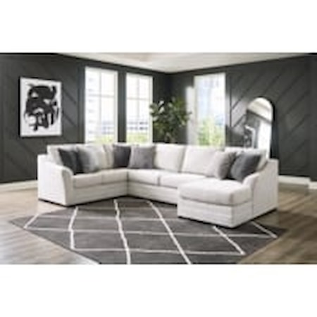 3-Piece Sectional With Chaise