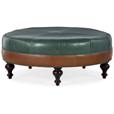XL Round Ottoman
