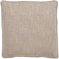 Transitional 20-Inch Square Pillow with Welt