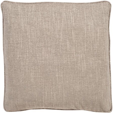 Transitional 24-Inch Square Pillow with Welt