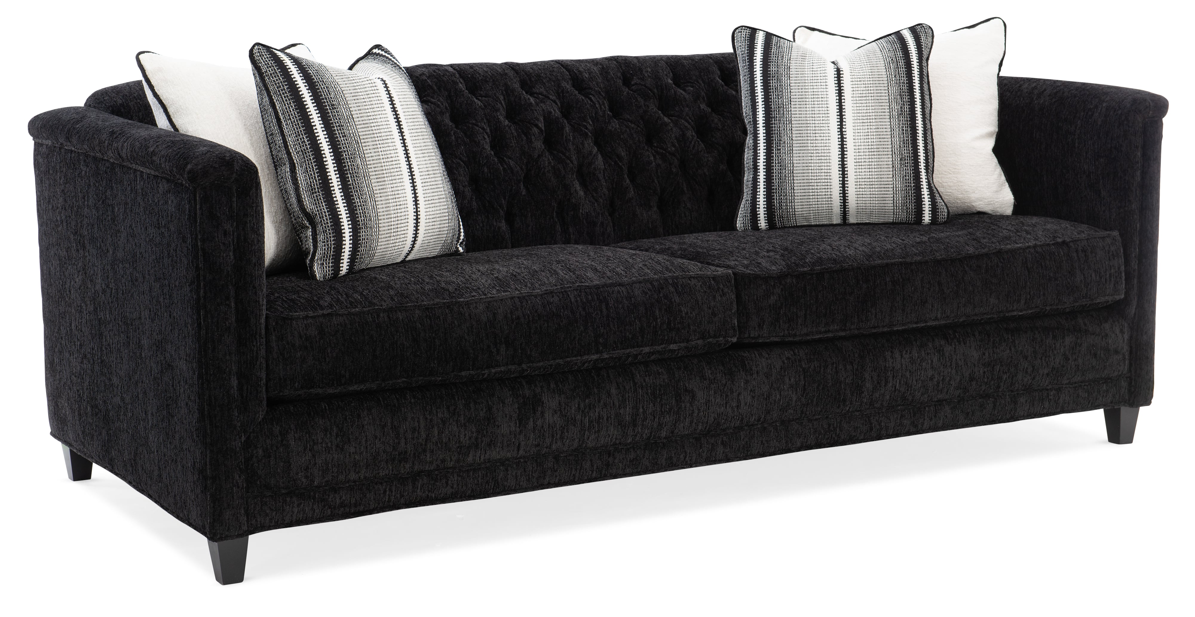 Bradington Young Jaden Stationary Tufted Sofa 8-Way Tie (2 Cushion)