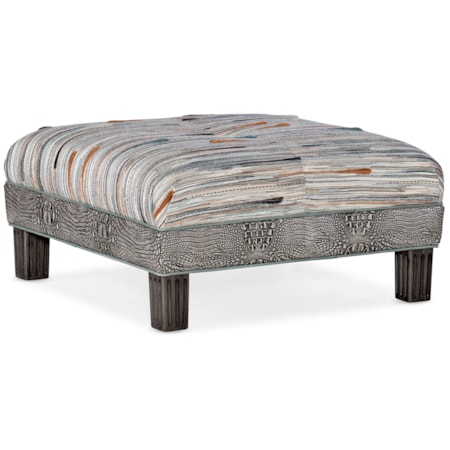 Square Cocktail Ottoman