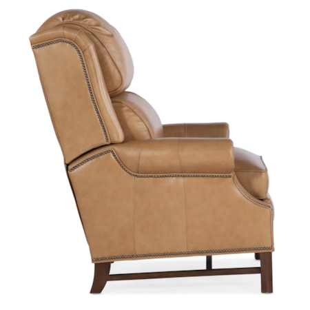 High Leg Reclining Lounger