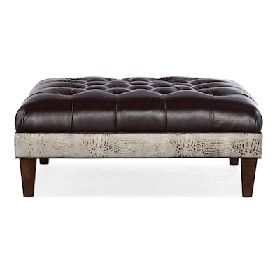 Bradington Young Fair-N-Square XL Square Ottoman