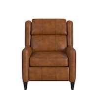 Transitional High Leg Lounge Recliner