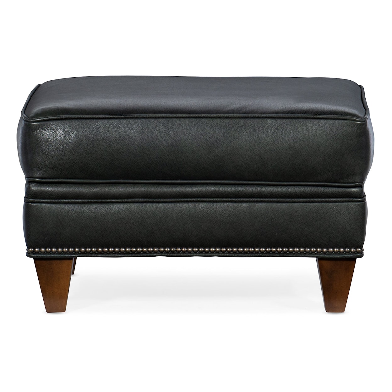 Bradington Young Reddish Ottoman