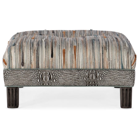 Square Cocktail Ottoman