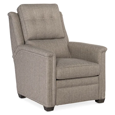 Transitional Tufted Pushback Recliner