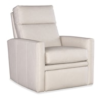 Transitional Swivel Recliner