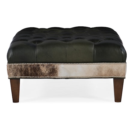 XL Tufted Rectangle Ottoman