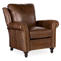 Traditional High Leg Reclining Lounger