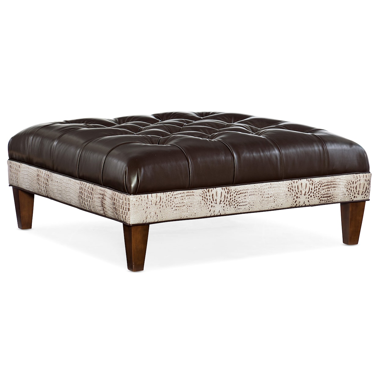 Bradington Young Fair-N-Square XL Square Ottoman