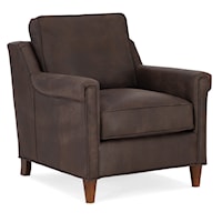 Transitional Chair with 8-Way Tie