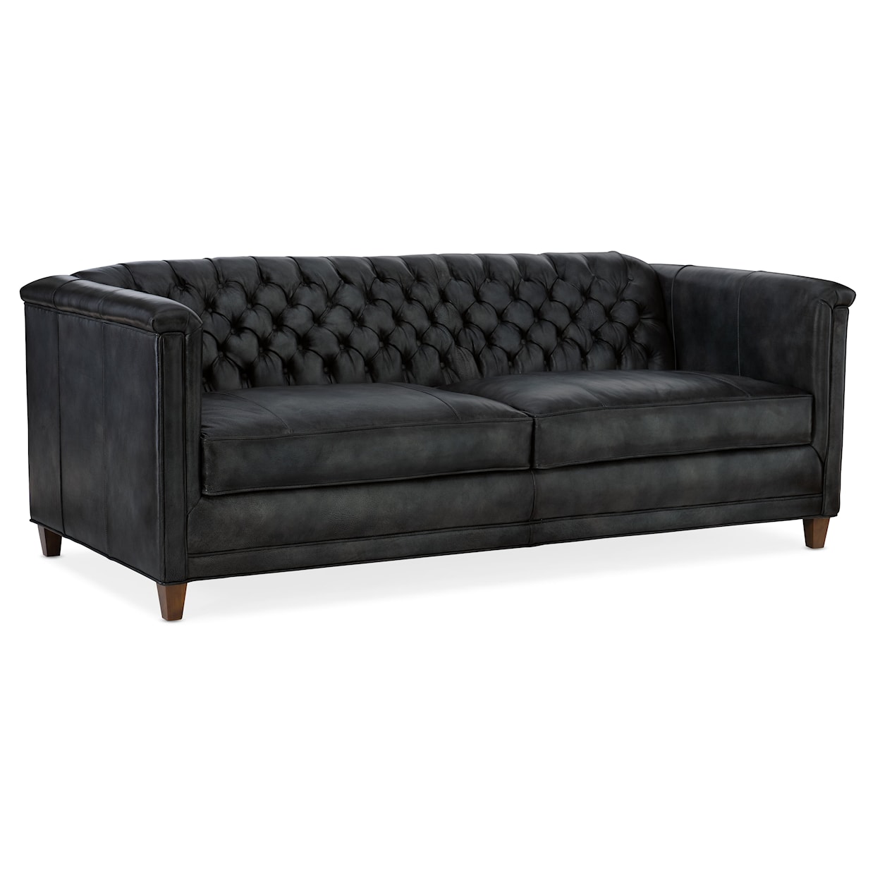 Bradington Young Jaden Stationary Tufted Sofa 8-Way Tie (2 Cushion)