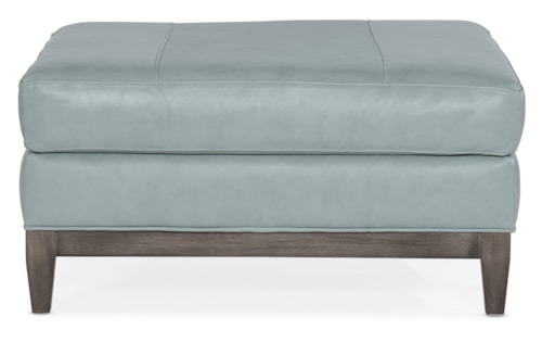 Transitional Accent Ottoman