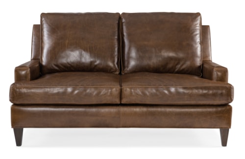 Transitional Loveseat 8-Way Tie