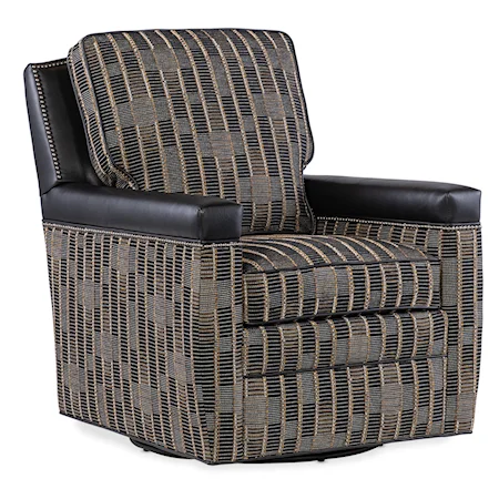 Transitional Swivel Chair