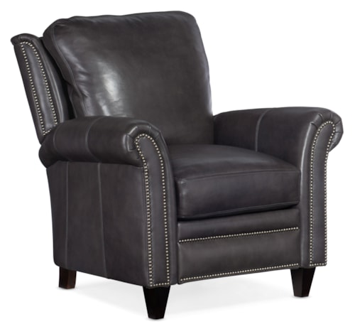 Traditional High Leg Reclining Lounger