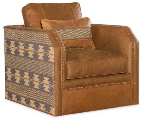 Transitional Swivel Chair