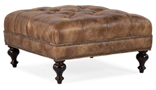 Tufted Square Ottoman