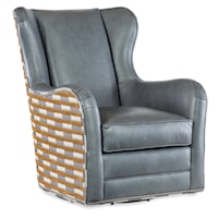 Transitional Swivel Chair