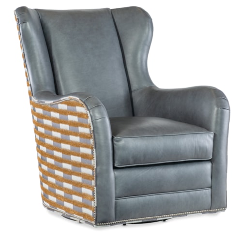 Transitional Swivel Chair