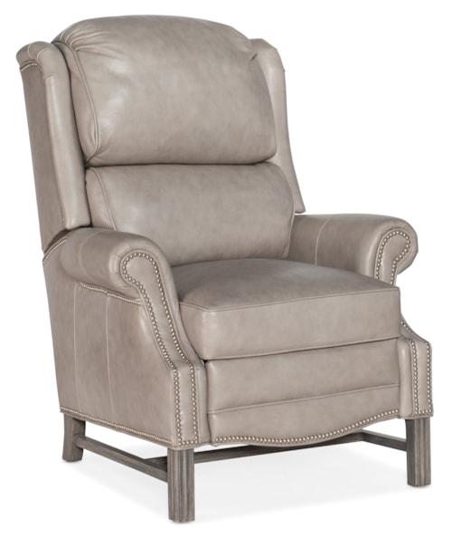 Traditional High Leg Reclining Lounger
