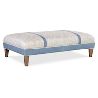 Transitional Extra Large Ottoman