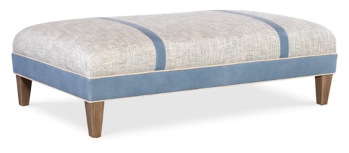 Transitional Extra Large Ottoman