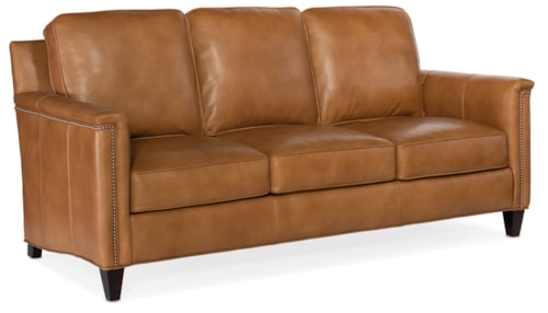 Transitional Sofa with 8-Way Hand Tie